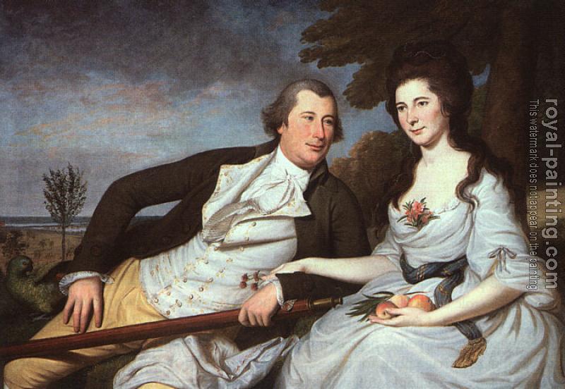 Charles Willson Peale : Benjamin and Eleanor Ridgely Laming